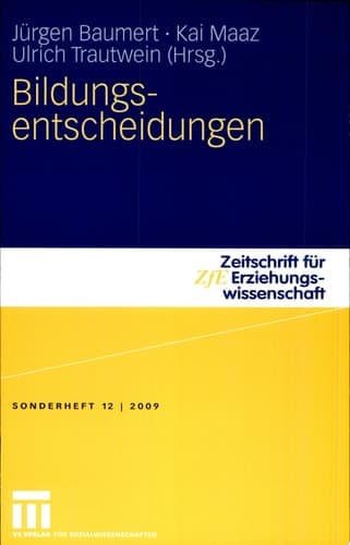 Bildungsentscheidungen