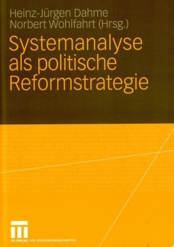 Systemanalyse als politische Reformstrategie