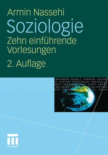 Soziologie Zehn einführende Vorlesungen