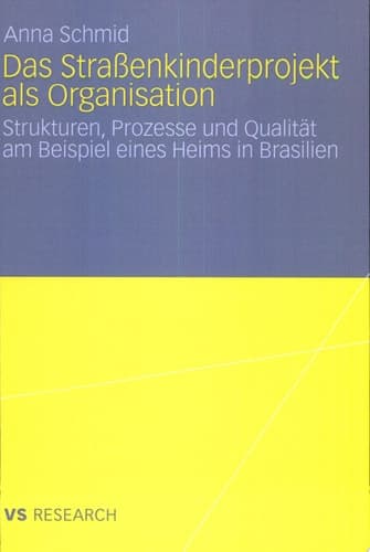 Das Straßenkinderprojekt als Organisation Strukturen, Prozesse und Qualität am Beispiel eines Heims in Brasilien