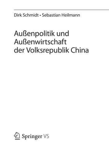 Außenpolitik und Außenwirtschaft der Volksrepublik China