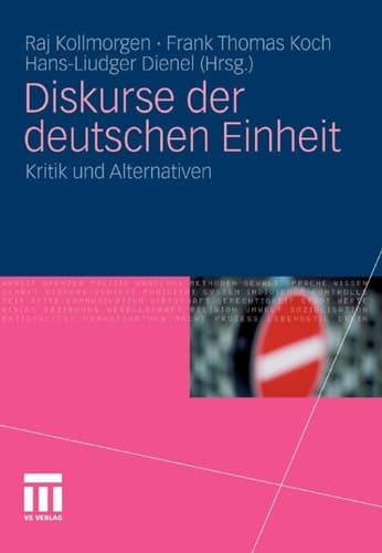 Diskurse der deutschen Einheit Kritik und Alternativen