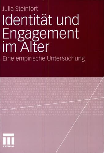 Identität und Engagement im Alter Eine empirische Untersuchung