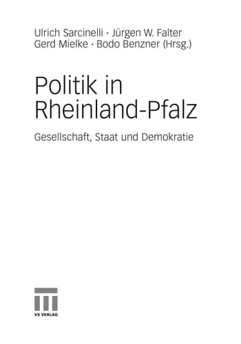 Politik in Rheinland-Pfalz Gesellschaft, Staat und Demokratie