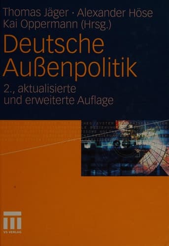 Deutsche Außenpolitik (German Edition)