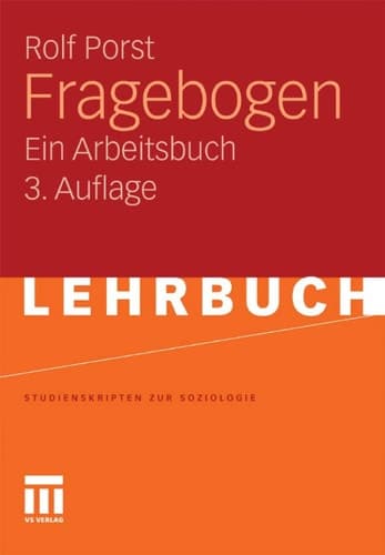 Fragebogen Ein Arbeitsbuch