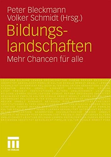 Bildungslandschaften Mehr Chancen für alle