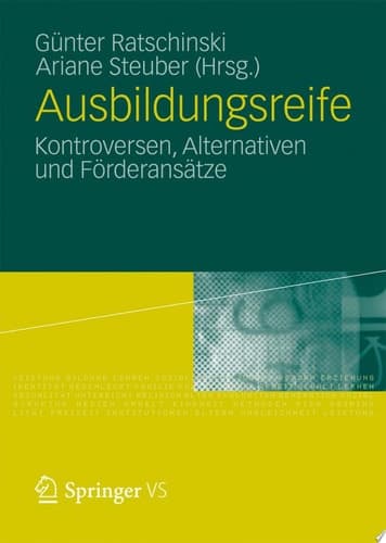 Ausbildungsreife Perspektiven eines kontrovers diskutierten Konstrukts
