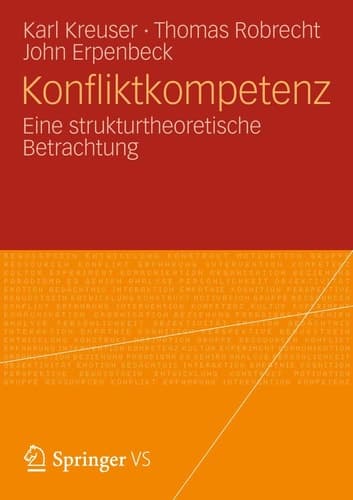 Konfliktkompetenz Eine strukturtheoretische Betrachtung