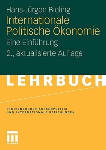 Internationale Politische Ökonomie Eine Einführung