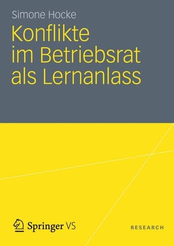 Konflikte im Betriebsrat als Lernanlass