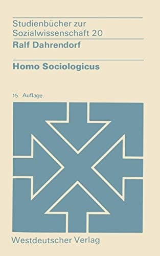 Homo Sociologicus.