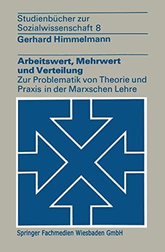 Arbeitswert, Mehrwert und Verteilung Zur Problematik von Theorie und Praxis in der Marxschen Lehre