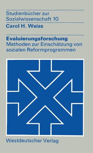 Evaluierungsforschung Methoden zur Einschätzung von sozialen Reformprogrammen