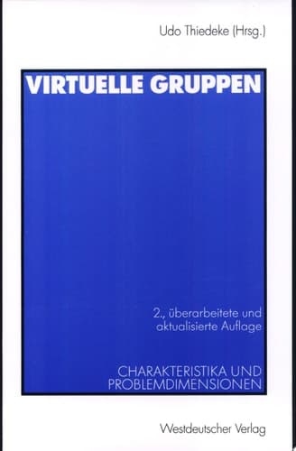 Virtuelle Gruppen Charakteristika Und Problemdimensionen
