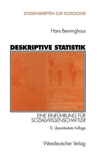 Deskriptive Statistik Eine Einführung für Sozialwissenschaftler