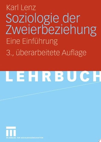 Soziologie der Zweierbeziehung Eine Einführung