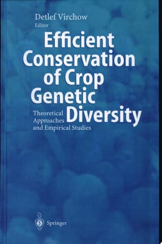 Efficient Conservation Of Crop Genetic Diversity Theoretical Approaches and Empirical Studies