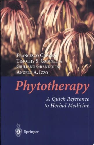 Phytotherapy A Quick Reference to Herbal Medicine
