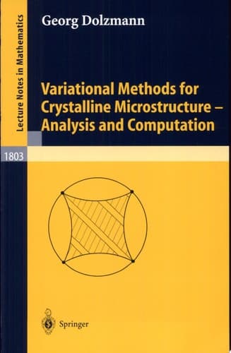 Variational Methods for Crystalline Microstructure - Analysis and Computation