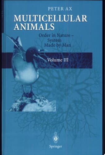 Multicellular Animals Order in Nature - System Made by Man