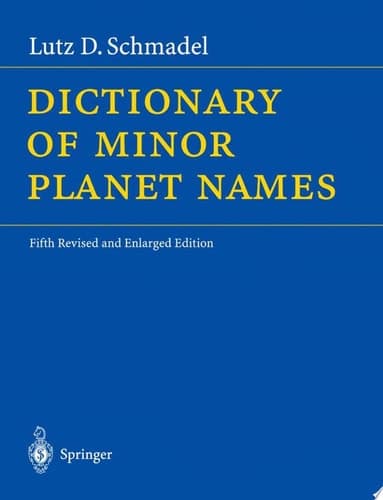 Dictionary of Minor Planet Names