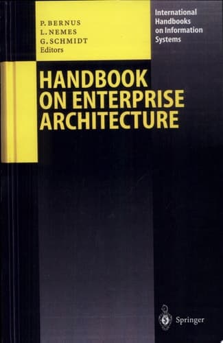 Handbook on Enterprise Architecture