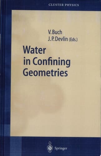 Water in Confining Geometries