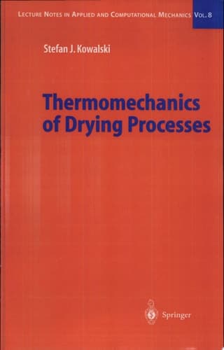 Thermomechanics of Drying Processes