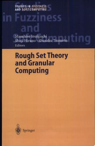 Rough Set Theory and Granular Computing