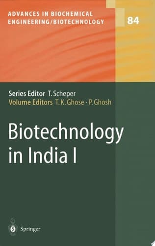 Biotechnology in India I