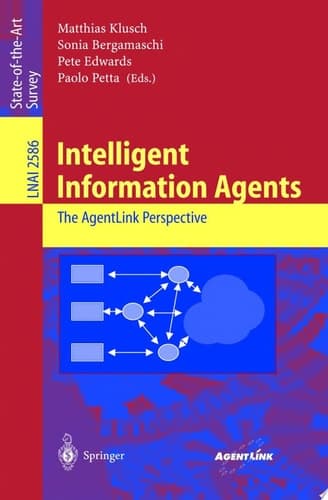 Intelligent Information Agents The AgentLink Perspective