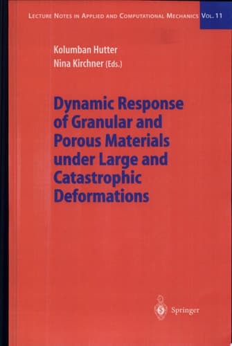 Dynamic Response of Granular and Porous Materials under Large and Catastrophic Deformations
