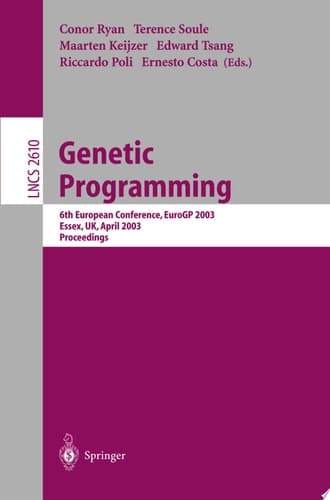 Genetic Programming 6th European Conference, EuroGP 2003, Essex, UK, April 14-16, 2003. Proceedings