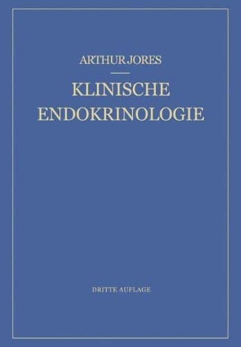 Klinische Endokrinologie Ein Lehrbuch Fa1/4r A"rzte Und Studierende
