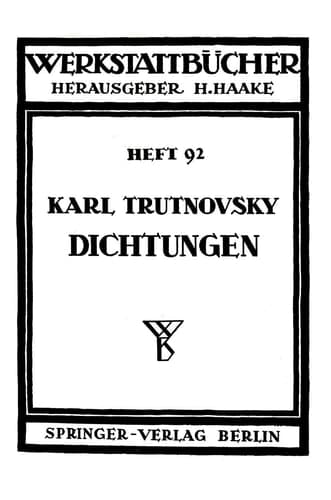 Dichtungen