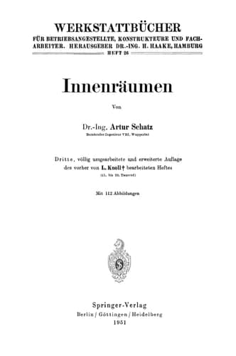 Innenräumen (Werkstattbücher, 26) (German Edition)