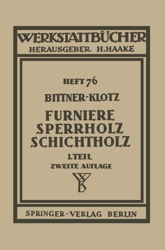 Furniere — Sperrholz Schichtholz Erster Teil: Technologische Eigenschaften; Prüf- und Abnahmevorschriften; Meß-, Prüf- und Hilfsgeräte