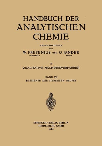 Elemente der Siebenten Gruppe Fluor · Chlor · Brom · Jod · Mangan · Technetium · Rhenium