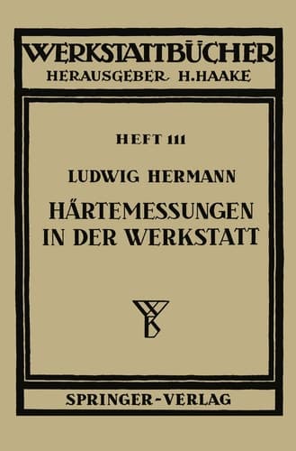 Härtemessungen in der Werkstatt