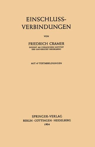 Einschlussverbindungen (German Edition)