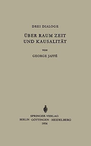Über Raum, Zeit und Kausalität