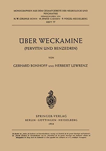 Über Weckamine Pervitin und Benzedrin
