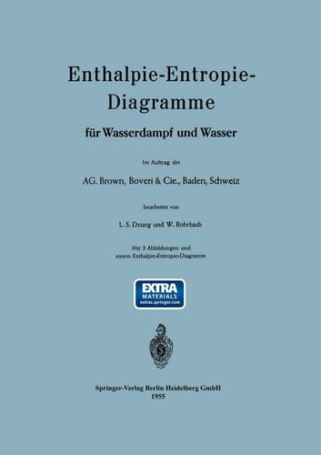 Enthalpie-Entropie-Diagramme für Wasserdampf und Wasser (German Edition)