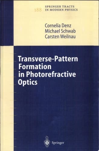 Transverse-Pattern Formation in Photorefractive Optics