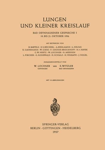 Lungen und Kleiner Kreislauf 19. bis 21. Oktober 1956
