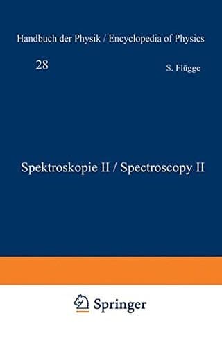 Spektroskopie II / Spectroscopy II