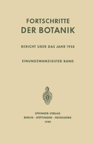 Bericht Über das Jahr 1958
