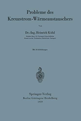 Probleme des Kreuzstrom-Wärmeaustauschers
