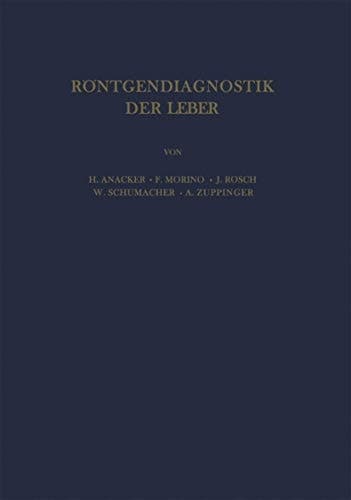 Röntgendiagnostik der Leber